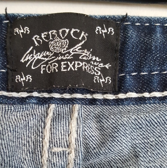 Rerock Express dark wash skinny jeans - Picture 6 of 8